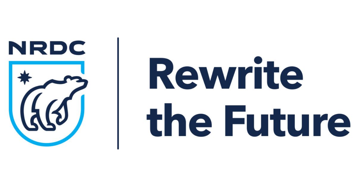 NRDC Rewrite the Future logo